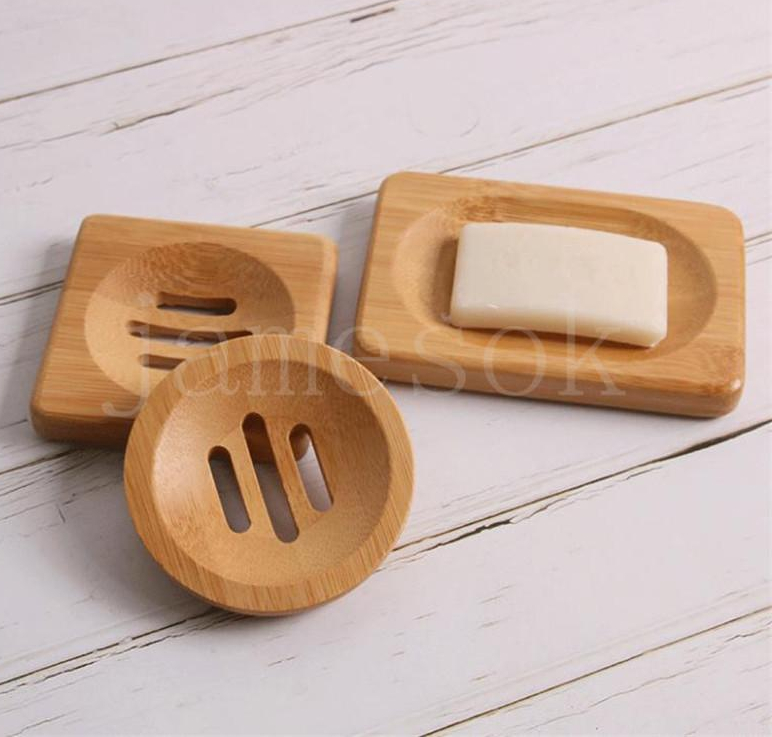 Natural Bamboo Wood Soap Dish Storage Holder Bathroom Round Drain Soap Box Square Eco-Friendly Wooden Soap DB397, As shown
Natural Bamboo Wood Soap Dish Storage Holder Bathroom Round Drain Soap Box Square Eco-Friendly Wooden Soap DB397, As shown