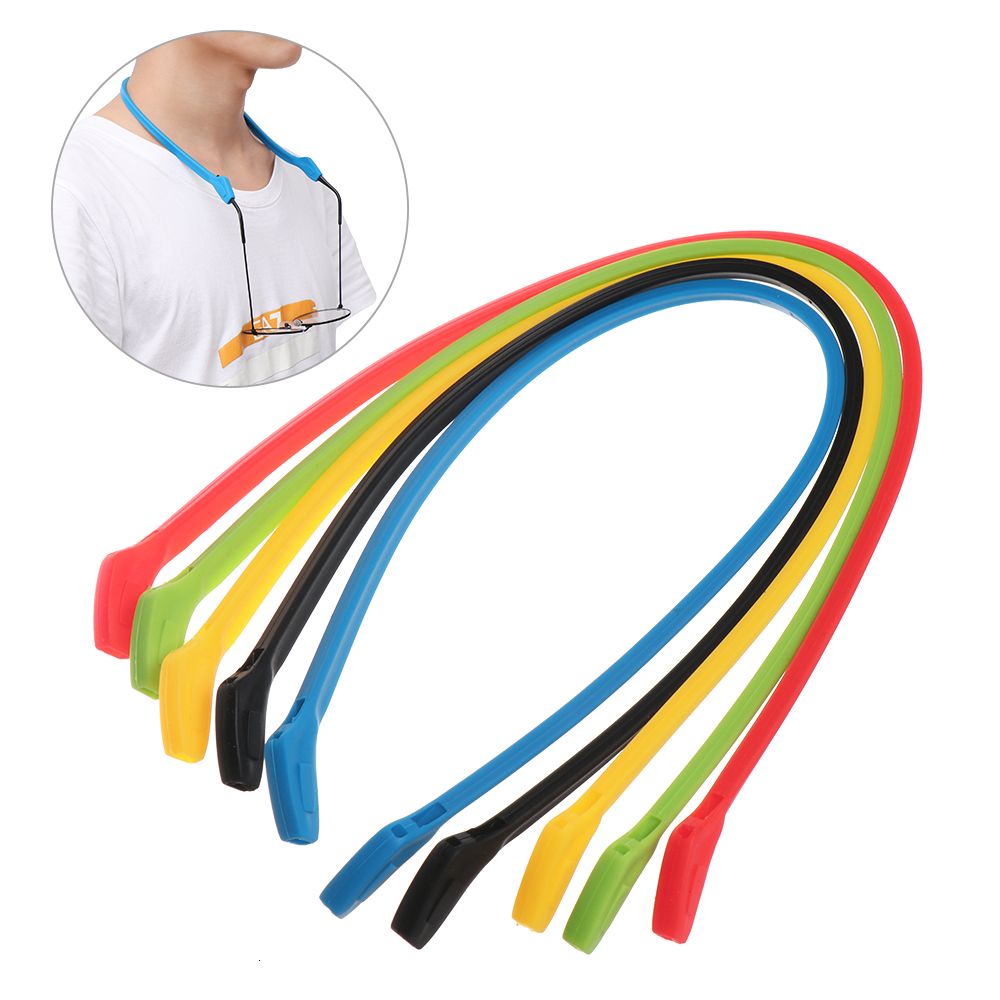 Eyeglasses chains 1PC Silicone Glasses Chain Sport Diving Waterproof Strap Sports Sunglasses Cord Holder Kids Adult Eyewear Accessories 221119
Eyeglasses chains 1PC Silicone Glasses Chain Sport Diving Waterproof Strap Sports Sunglasses Cord Holder Kids Adult Eyewear Accessories 221119