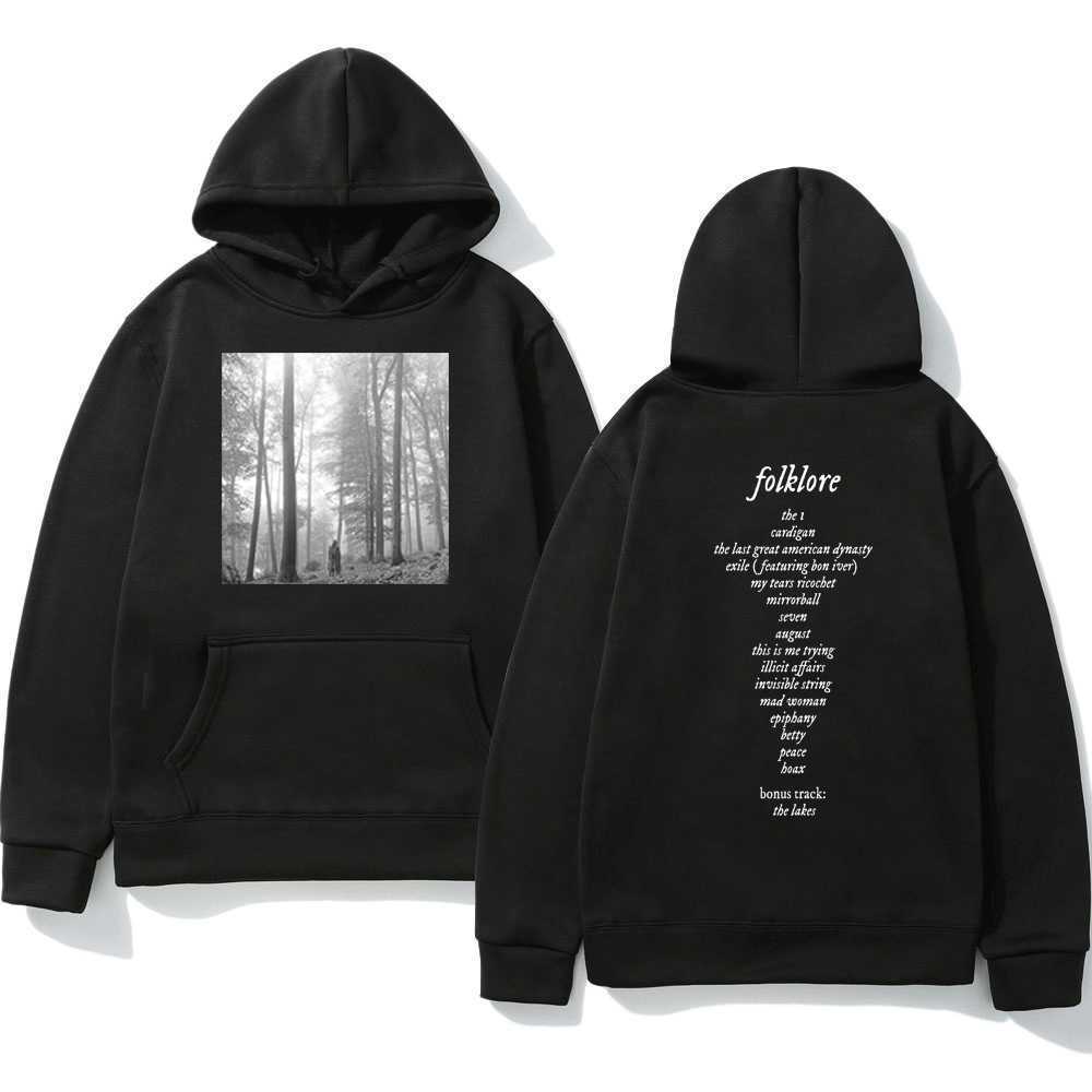 Men' Hoodies Sweatshirts Taylor Pullover Music Album Folklore Print Hooded Sweatshirt 2022 Fall/Winter Hip Hop Harajuku Hoodie Men Women Black Hoodies T221114
Men' Hoodies Sweatshirts Taylor Pullover Music Album Folklore Print Hooded Sweatshirt 2022 Fall/Winter Hip Hop Harajuku Hoodie Men Women Black Hoodies T221114