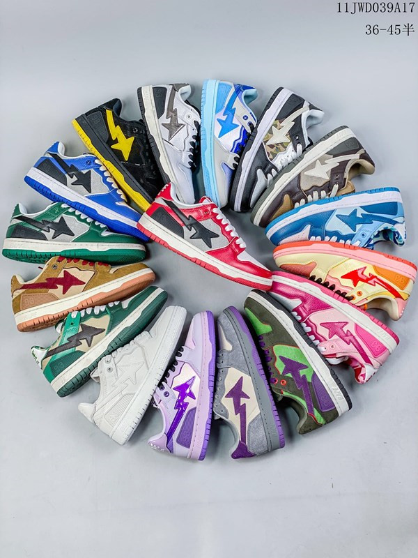 Bapesta SK8 Sta Casual Shoes Astronaut Candy Star Men's and Women's Skate Shoes Size 36-45, 28
Bapesta SK8 Sta Casual Shoes Astronaut Candy Star Men's and Women's Skate Shoes Size 36-45, 28