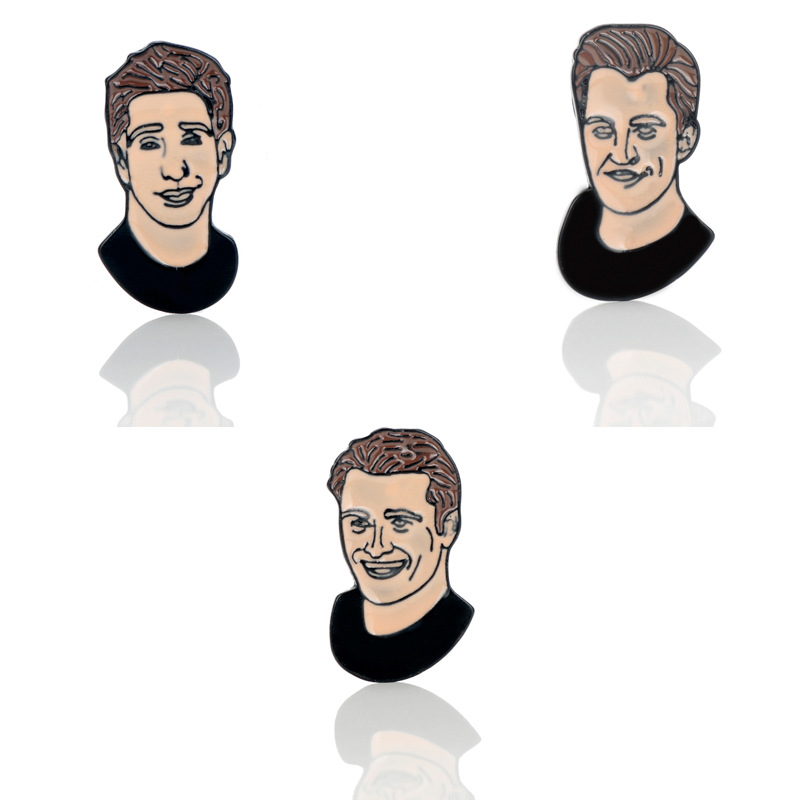 The same film and TV series FRIENDS Friends cartoon brooch badge I'm crazy about accessories for American TV series, Color #1
The same film and TV series FRIENDS Friends cartoon brooch badge I'm crazy about accessories for American TV series, Color #1