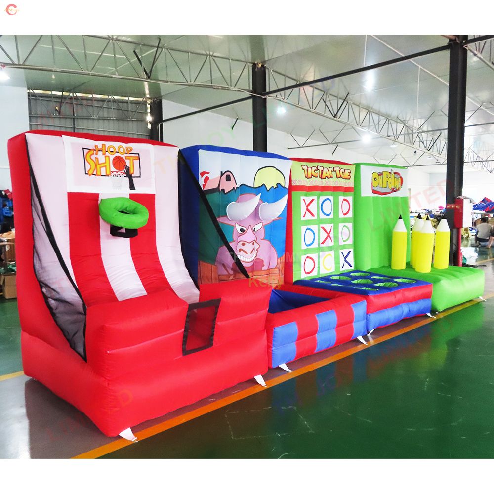 Free Delivery outdoor activities commercial 4 in 1 inflatable carnival games for sale
Free Delivery outdoor activities commercial 4 in 1 inflatable carnival games for sale
