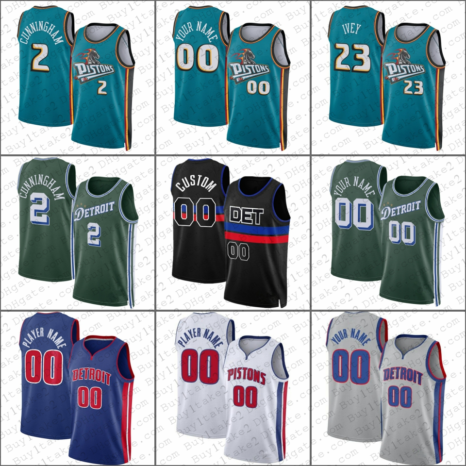 2 Cade Cunningham Jaden Ivey Custom Basketball Jerseys Bojan Bogdanovic Saddiq Bey Marvin Bagley III Detroits Piston Isaiah Stewart 2022, Mens
2 Cade Cunningham Jaden Ivey Custom Basketball Jerseys Bojan Bogdanovic Saddiq Bey Marvin Bagley III Detroits Piston Isaiah Stewart 2022, Mens