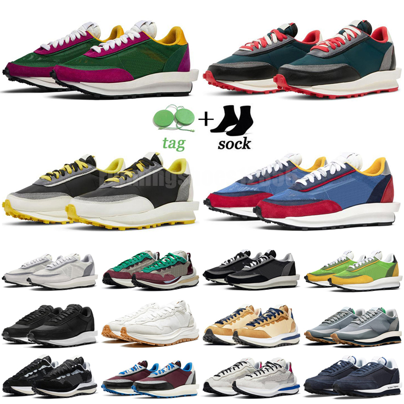 Men vaporwaffle ldwaffle waffle shoes Obsidian Black White Nylon Royal Fuchsia Villain Red Tour Yellow Green Chunky LDV women SACA trainers sneakers, Color 18
Men vaporwaffle ldwaffle waffle shoes Obsidian Black White Nylon Royal Fuchsia Villain Red Tour Yellow Green Chunky LDV women SACA trainers sneakers, Color 18