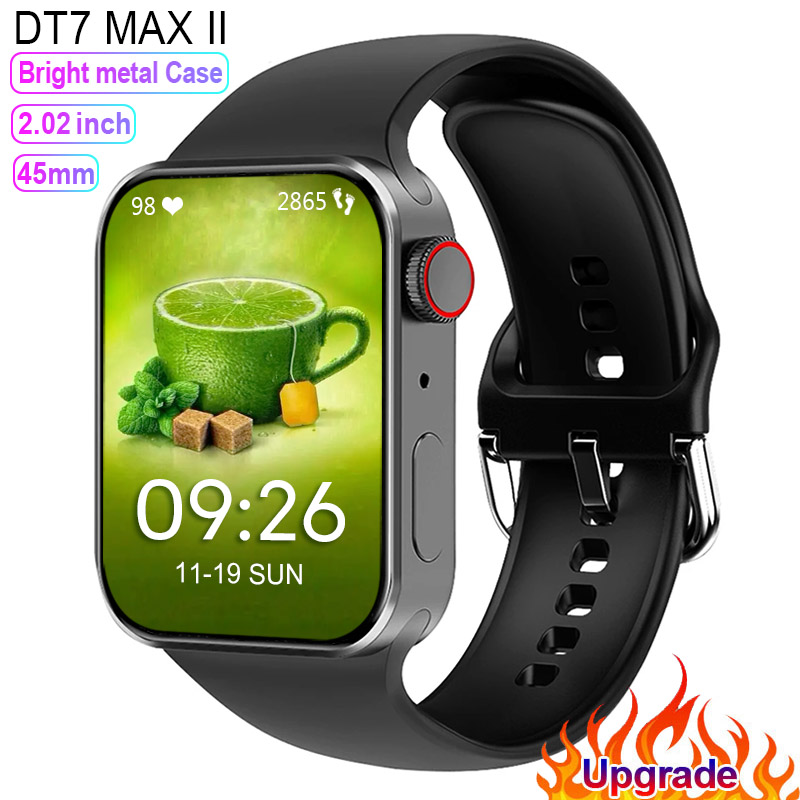 Ultra Smart Watch Series 8 45mm 2.02" Men Women Ladies Watches NFC Voice Bluetooth Call Wristband Wireless Charging DT7 MAX 2 Smartwatch Fitness Bracelet PK T500 DT8 HW8
Ultra Smart Watch Series 8 45mm 2.02" Men Women Ladies Watches NFC Voice Bluetooth Call Wristband Wireless Charging DT7 MAX 2 Smartwatch Fitness Bracelet PK T500 DT8 HW8