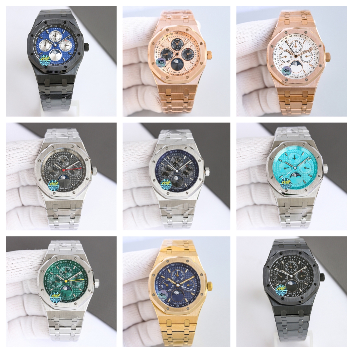 26574ST montre DE luxe mens watches 41mm 5134 Multi function mechanical movement steel case luxury watch Wristwatches, As picture
26574ST montre DE luxe mens watches 41mm 5134 Multi function mechanical movement steel case luxury watch Wristwatches, As picture