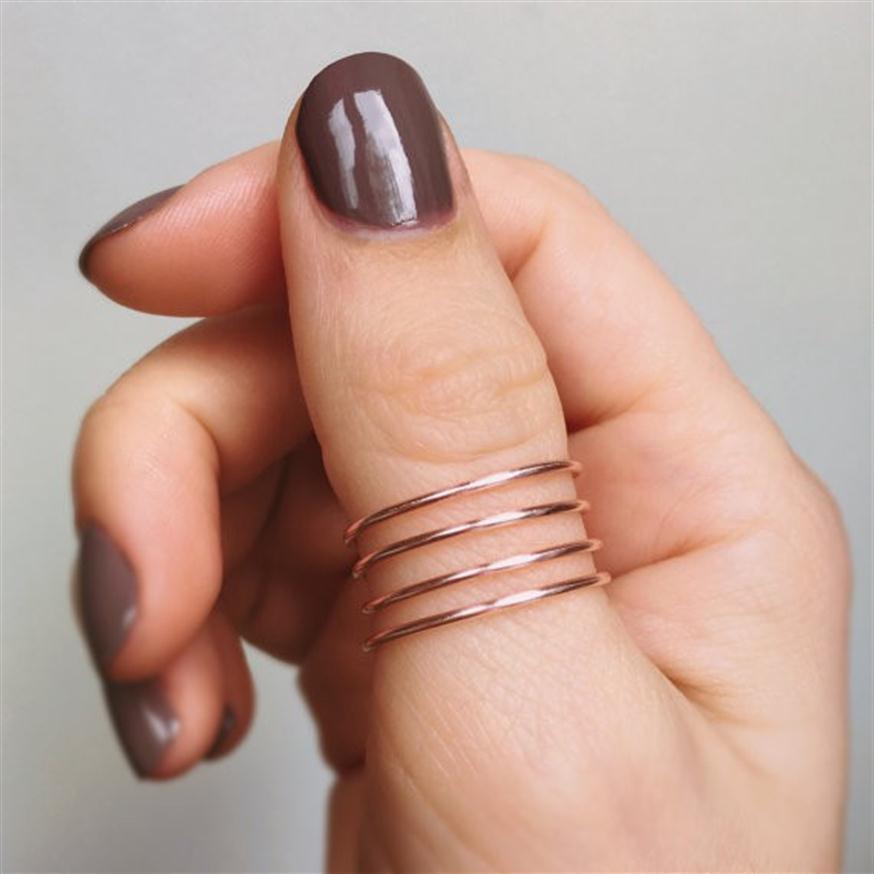 PINJEAS rose Thumb Ring Swirl Adjustable wire wave Plain Spiral Handmade vintage minimalist Jewelry promise ring2533
PINJEAS rose Thumb Ring Swirl Adjustable wire wave Plain Spiral Handmade vintage minimalist Jewelry promise ring2533