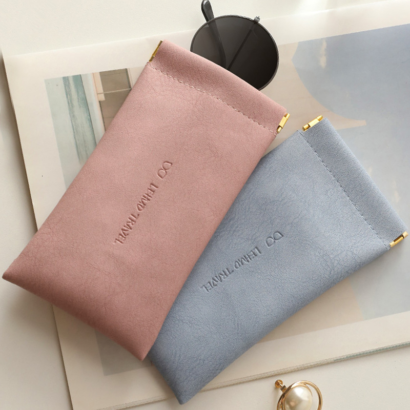 Sunglasses Cases Fashion Soft Leather Reading Glasses Bag Case Waterproof Solid Sun Pouch Simple Eyewear Storage Bags Accessories 221119
Sunglasses Cases Fashion Soft Leather Reading Glasses Bag Case Waterproof Solid Sun Pouch Simple Eyewear Storage Bags Accessories 221119