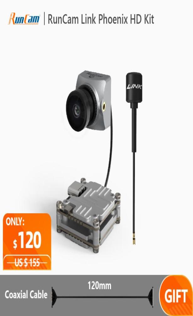 Camcorders RunCam Link Phoenix Kit FPV HD System Caddx Vista DJI Air Unit, Phoenixhd with cable
Camcorders RunCam Link Phoenix Kit FPV HD System Caddx Vista DJI Air Unit, Phoenixhd with cable