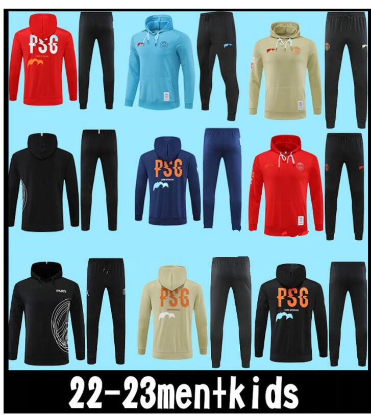 22 23 PSGS jacket hoodie soccer Jersey men Survetement 22/23 PSGs tracksuit chandal futbol football jackets adult, Customize
22 23 PSGS jacket hoodie soccer Jersey men Survetement 22/23 PSGs tracksuit chandal futbol football jackets adult, Customize