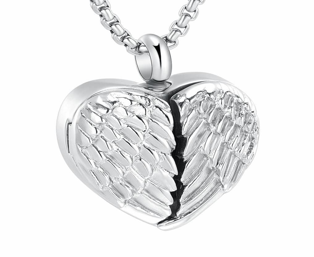 Z849 Openable Angel WIng For Po Of Loved Ones Pets Always in My Heart Cremation Urn pendant Necklace Hold Ashes Engravable7650018
Z849 Openable Angel WIng For Po Of Loved Ones Pets Always in My Heart Cremation Urn pendant Necklace Hold Ashes Engravable7650018