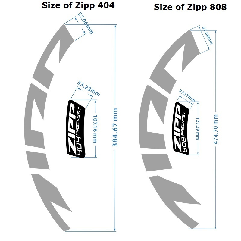 Bike Groupsets zipp firecrest Wheel Sticker Set for 202 303 404 808 Road Cycling Decals 221119