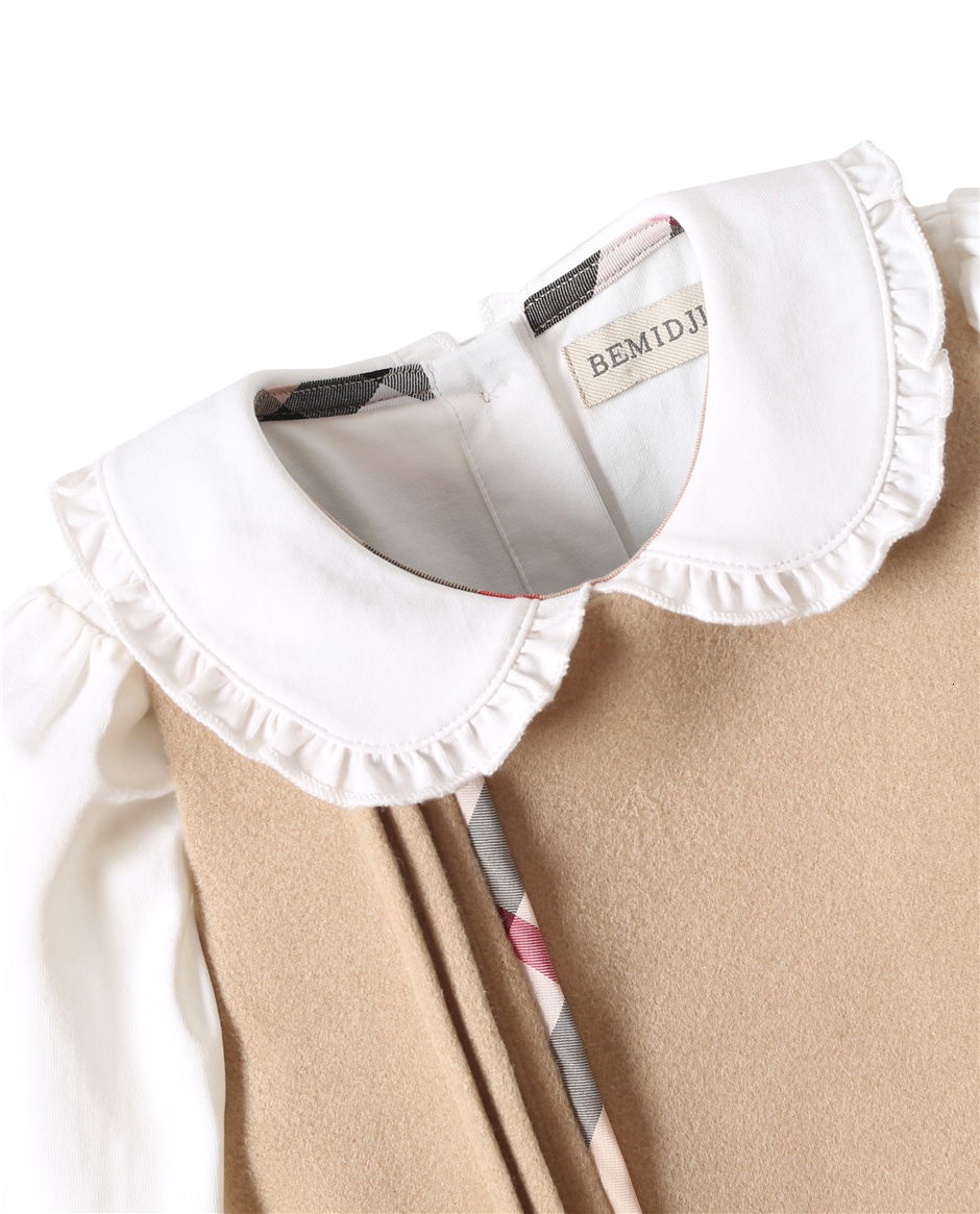 Girl s Dresses Autumn Cotton Baby Girls Cartoon Long Sleeves Clothes Dress 2piecs Children s Clothing Kids Princess Casual Clothes 221118