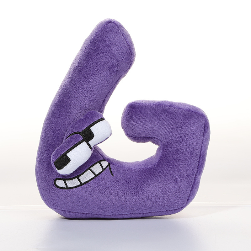 Toddler Party Favors Alphabet Lore Plush Toys Anime Doll Kawaii 26 English Letters Stuffed Toy Kids Enlightenment Plush Dolls Gifts