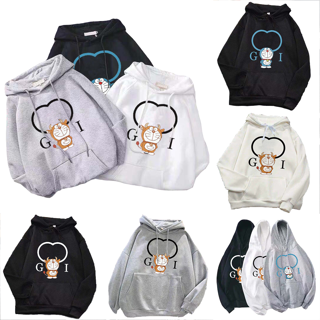 20SS Men's Doraemon Hoodies Fashion Women Hoodie Autumn Winter Hooded Pullover M L XL 2XL 3XL 4XL 5XL Round Neck Long Sleeve Clothes Sweatshirts jacket Jumpers, Black
20SS Men's Doraemon Hoodies Fashion Women Hoodie Autumn Winter Hooded Pullover M L XL 2XL 3XL 4XL 5XL Round Neck Long Sleeve Clothes Sweatshirts jacket Jumpers, Black
