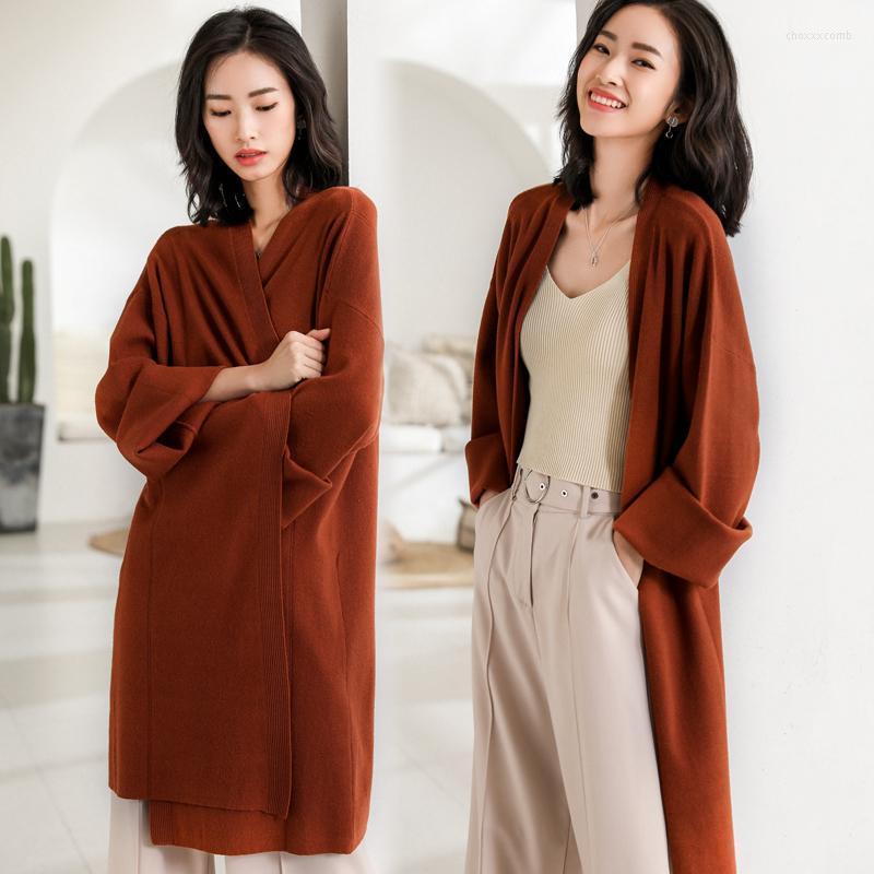 Women' Sweaters Women' 2022 Spring Cardigan Jacket Female Solid Color Sweater In The Long Section Long-sleeved Shawl Loose V-neck, Black
Women' Sweaters Women' 2022 Spring Cardigan Jacket Female Solid Color Sweater In The Long Section Long-sleeved Shawl Loose V-neck, Black