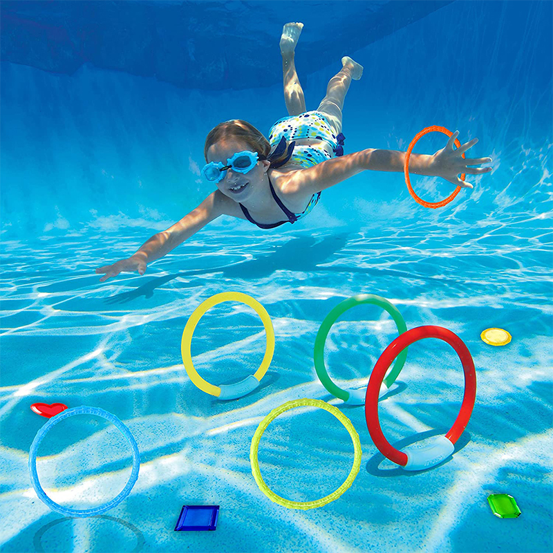 Bath Toys Pool Diving Toy for Children and Adult Underwater Summer Swimming Games Practice Parent Child Interaction Water Game 221118