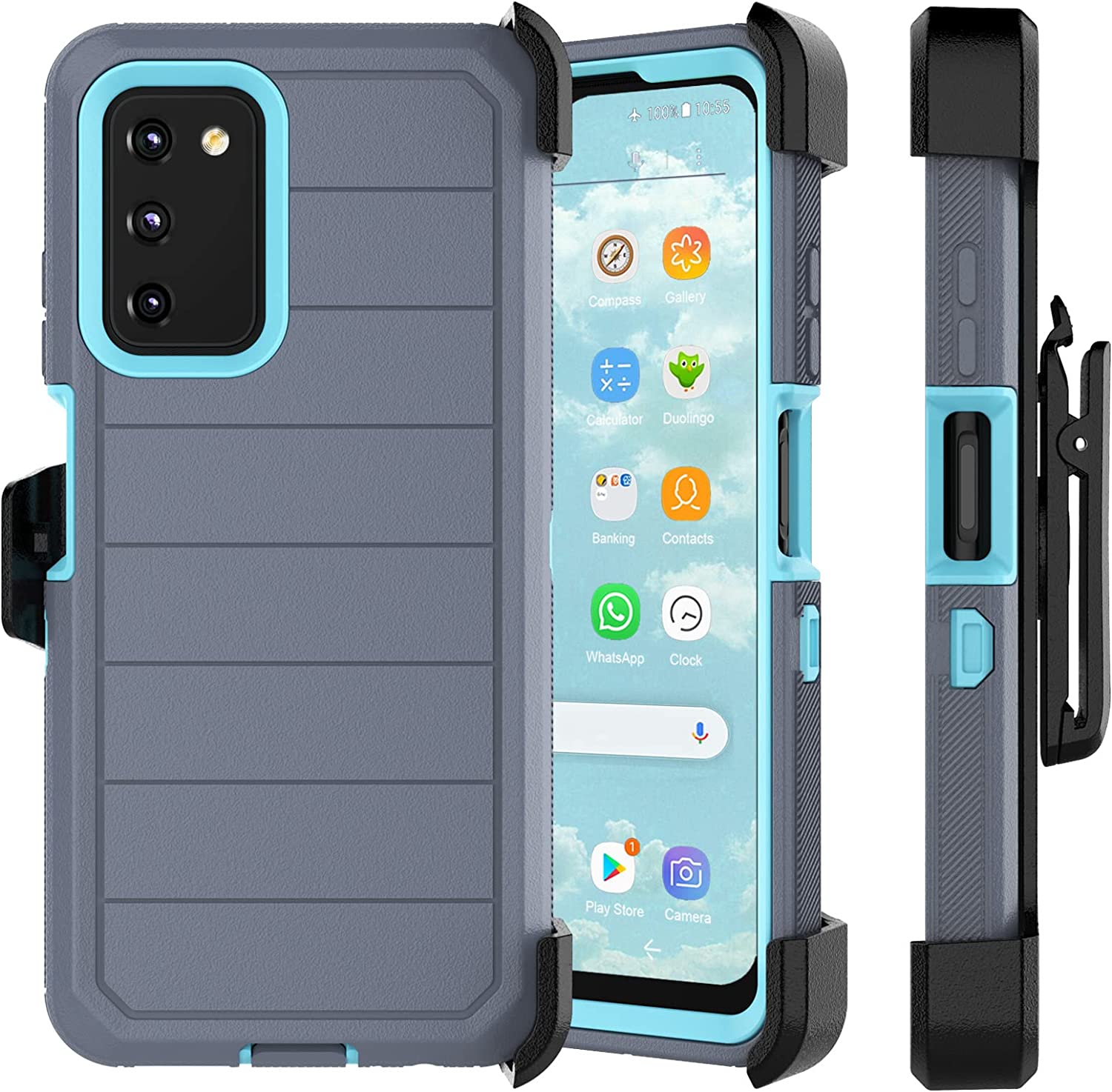 Holster Phone Cases For boost celero 5g plus New Design Heavy Duty Shockproof Anti-drop Belt Clip Kickstand Defender Protective Cover, Please note the colors you want
Holster Phone Cases For boost celero 5g plus New Design Heavy Duty Shockproof Anti-drop Belt Clip Kickstand Defender Protective Cover, Please note the colors you want