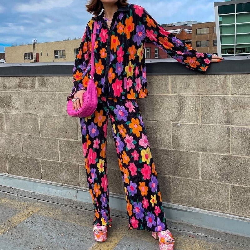 Women s Two Piece Pants FUFUCAILLM Women Pleated 2 Outfits Casual Loose Button Shirt Blouse Top Long Wide Leg Set For Beach Vacation 221119, Green
Women s Two Piece Pants FUFUCAILLM Women Pleated 2 Outfits Casual Loose Button Shirt Blouse Top Long Wide Leg Set For Beach Vacation 221119, Green