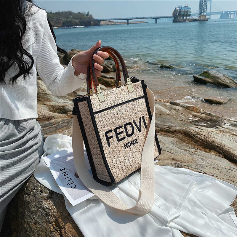 red canvas straw woven tote bag women's letter one shoulder diagonal handbag new handbags sale, White
red canvas straw woven tote bag women's letter one shoulder diagonal handbag new handbags sale, White