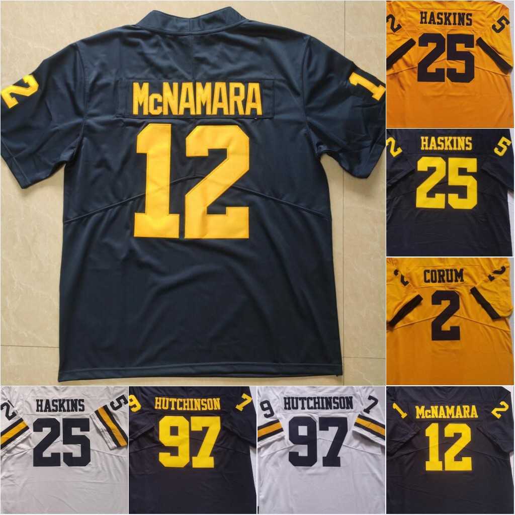 American College Football Wear College #9 J.J. McCarthy #97 Aidan Hutchinson #12 Cade McNamara #2 Blake Corum #15 Alan Bowman #25 Hassan Haskins #10 Tom Brady #4 Jim, Blue
American College Football Wear College #9 J.J. McCarthy #97 Aidan Hutchinson #12 Cade McNamara #2 Blake Corum #15 Alan Bowman #25 Hassan Haskins #10 Tom Brady #4 Jim, Blue