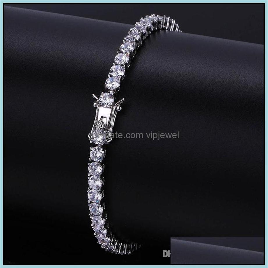 Tennis Bracelets Jewelry Hip Hop Luxury Bling 4Mm Zircon Trendy Fashion Men Women Rhodium 18K Gold Plated Drop Delivery 2021 Av9E0314K
Tennis Bracelets Jewelry Hip Hop Luxury Bling 4Mm Zircon Trendy Fashion Men Women Rhodium 18K Gold Plated Drop Delivery 2021 Av9E0314K