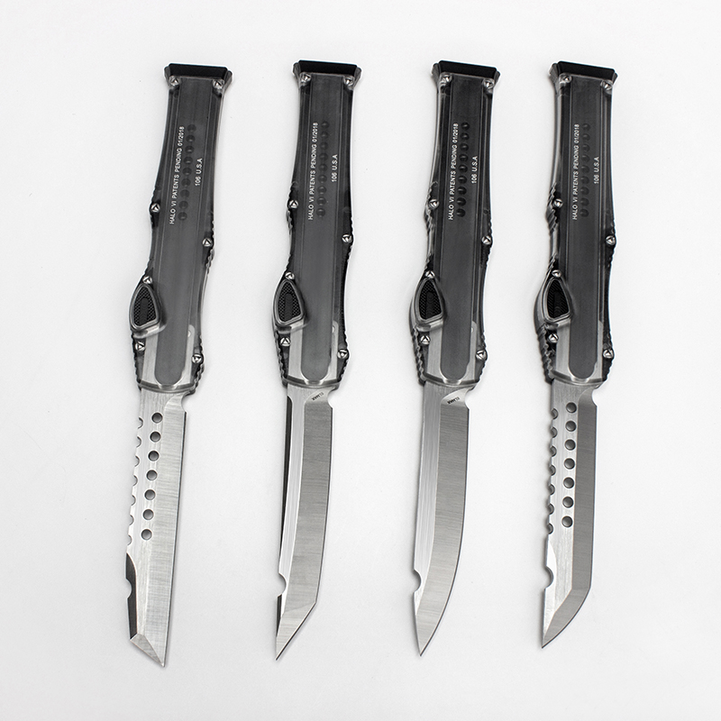 MT Utility Camping Tools Automatic Knife Single Action D2 Blade Tactical Survival Outdoor Equipment Pocket EDC CNC Transparent Acrylic Aluminum Handle K Sheath
MT Utility Camping Tools Automatic Knife Single Action D2 Blade Tactical Survival Outdoor Equipment Pocket EDC CNC Transparent Acrylic Aluminum Handle K Sheath