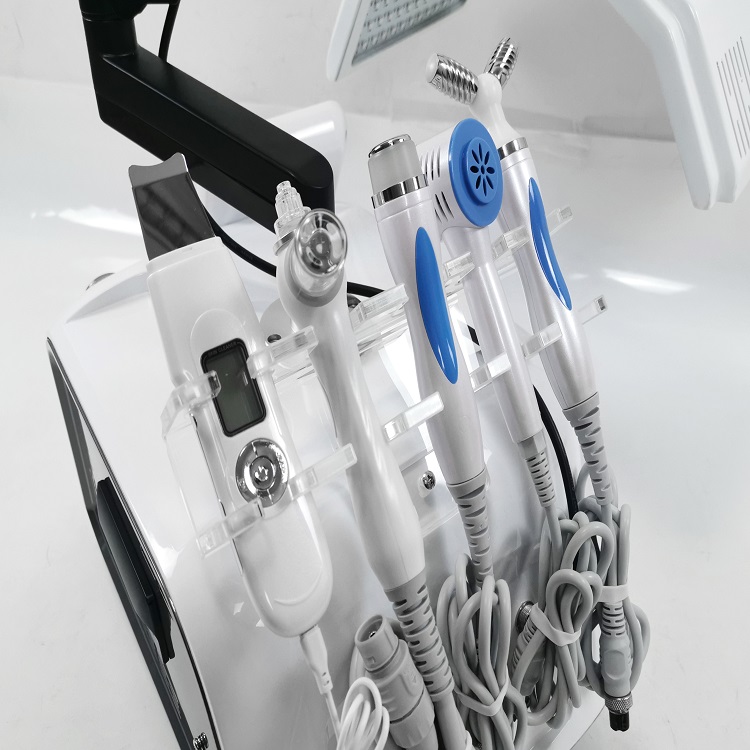 pdt led skin rejuvenation oxygen jet facial lifting hyperbaric oxygen therapy skin care jet peel led facial mask machine