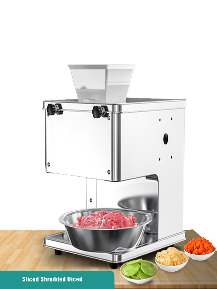 Fish Vegetable Slicer Cutting Machine Desktop Shredded Meat Home and Commercial Electric Stainless Steel Cutter
Fish Vegetable Slicer Cutting Machine Desktop Shredded Meat Home and Commercial Electric Stainless Steel Cutter