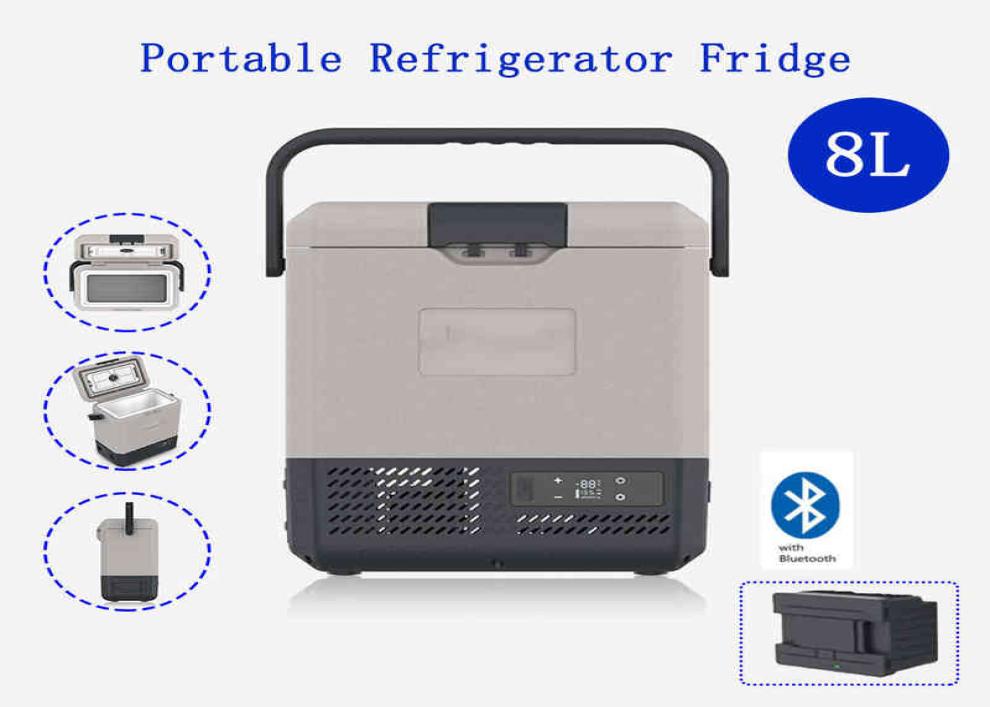 8L Car Fridge Auto Compressor zer DC12V24VAC100240V 45W For Van RV Vehicle Home Use Picnic Camping Portable Cooler H220510
8L Car Fridge Auto Compressor zer DC12V24VAC100240V 45W For Van RV Vehicle Home Use Picnic Camping Portable Cooler H220510