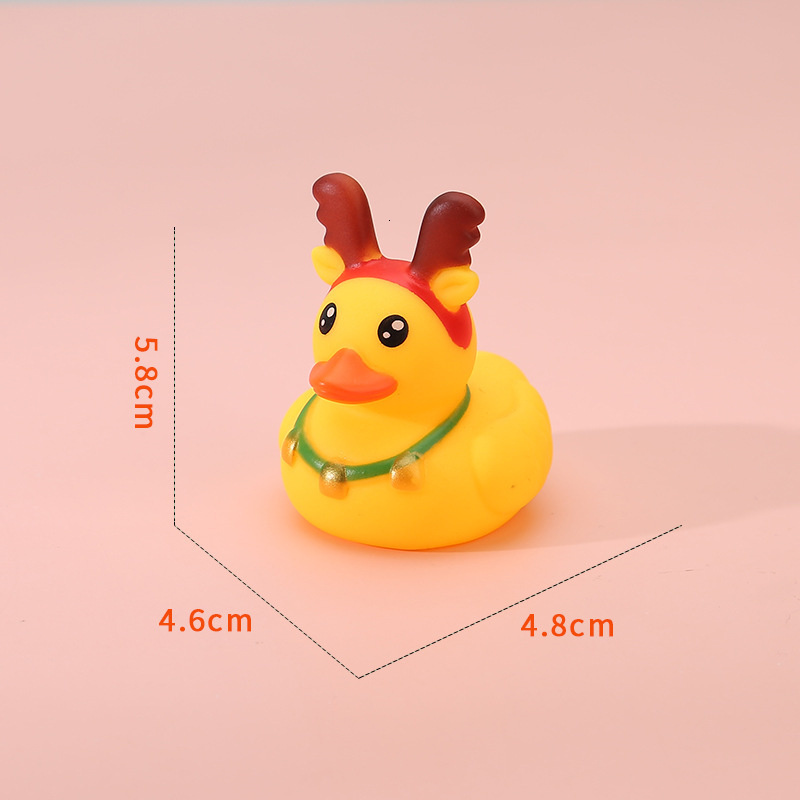 Bath Toys Christmas Gift Rubber Duck Baby Indoor room Tub Outdoor Beach Pool Water Park Waterfloating Kids 221118