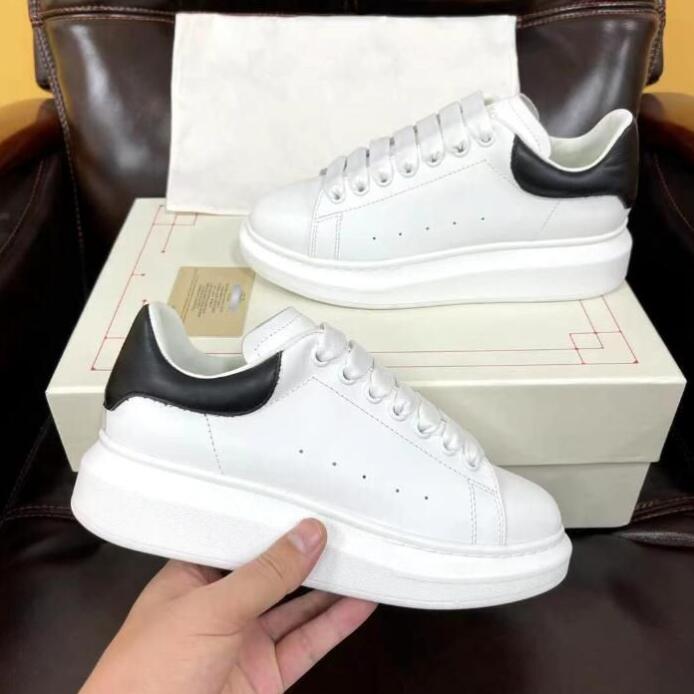 

Free ship Casual Shoes Espadrilles Trainers Women Flats Platform Sneakers Designer Logo Oversized White Black Leather Luxury Velvet Suede Womens Lace Up With Mens, 26