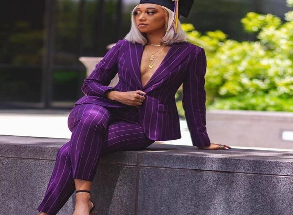 New Arrival Purple Stripe Women Pants Suits For Wedding Mother of the Bride Suit Ladies Evening Party Tuxedos Formal 2 pieces6851096
New Arrival Purple Stripe Women Pants Suits For Wedding Mother of the Bride Suit Ladies Evening Party Tuxedos Formal 2 pieces6851096