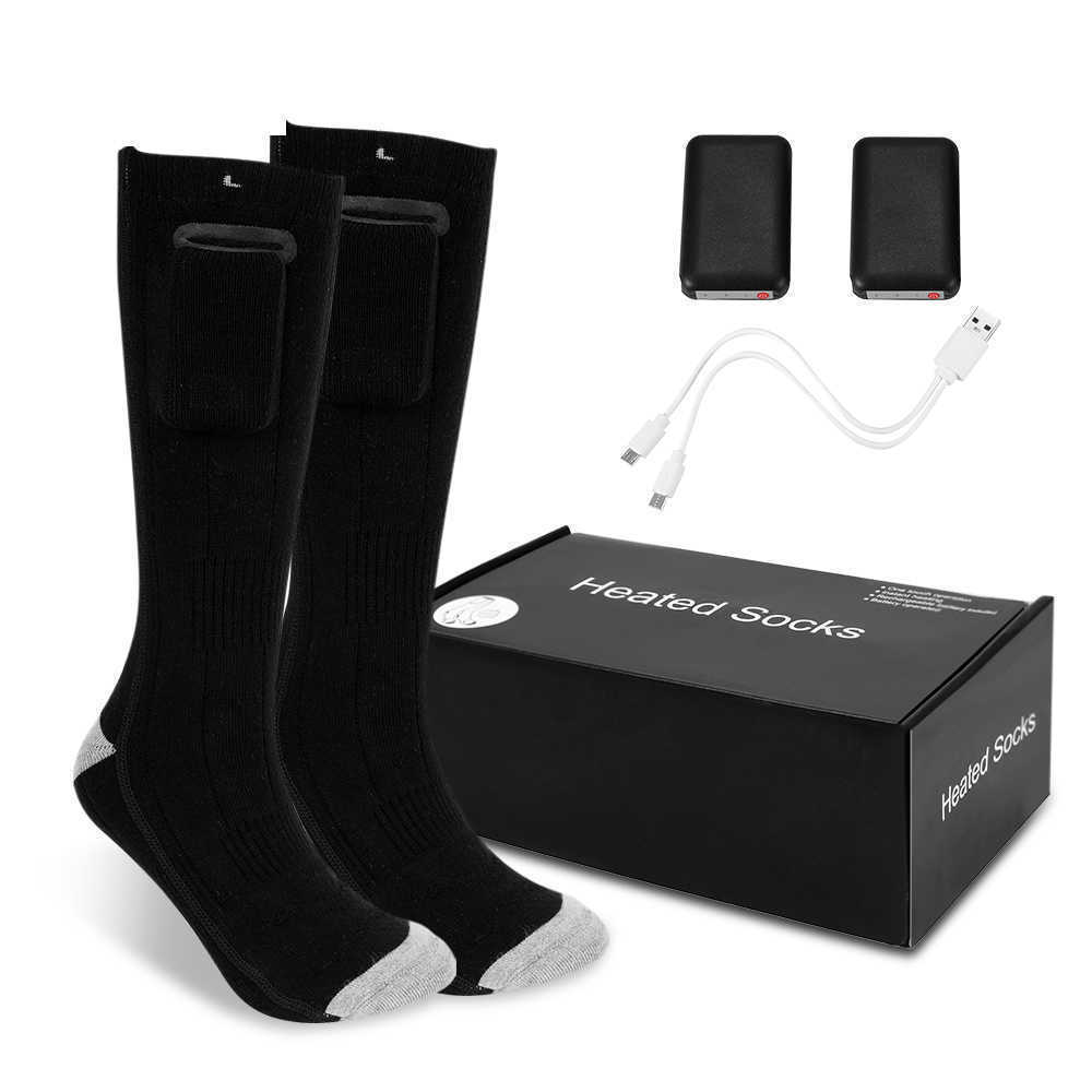 New Electric Heated Socks Skiing Heated Socks For Men Women Winter Warming Cycling Hiking Snowboard Socks Rechargeable Battery
New Electric Heated Socks Skiing Heated Socks For Men Women Winter Warming Cycling Hiking Snowboard Socks Rechargeable Battery