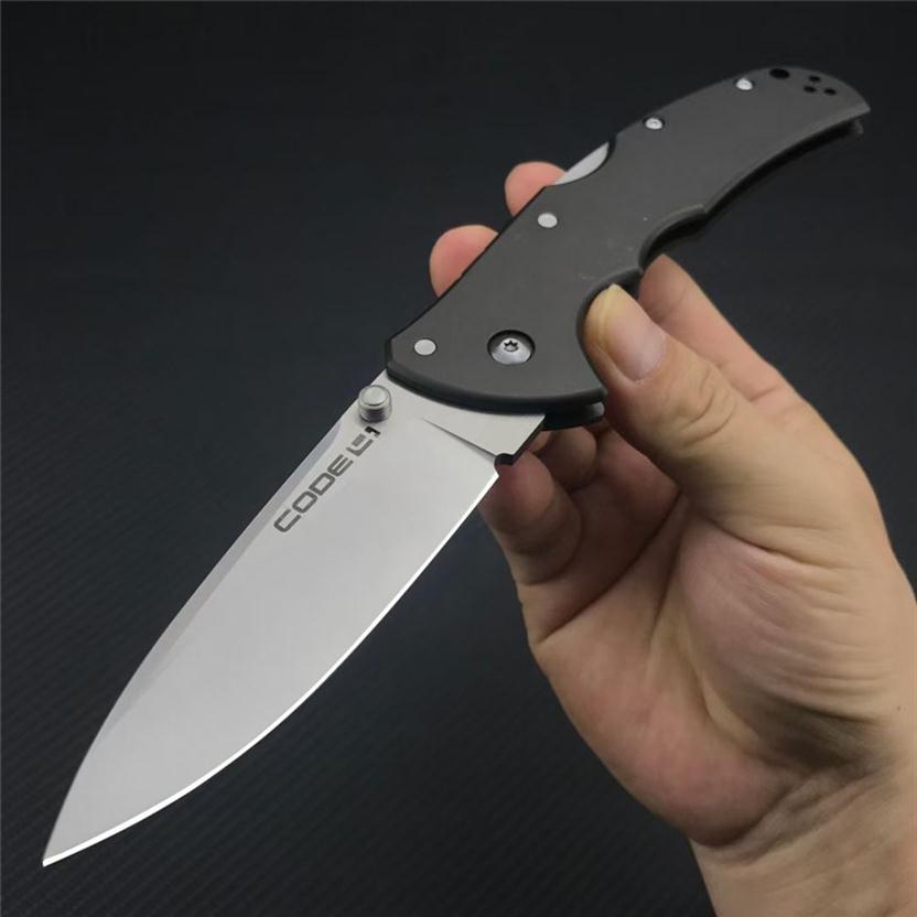 2022 New Cold Steel Code 4 Knife Mark S35VN Blade Aluminum Handle Outdoor Tactical Camp Hunt Survival Pocket Kitchen Folding Knives EDC319K
2022 New Cold Steel Code 4 Knife Mark S35VN Blade Aluminum Handle Outdoor Tactical Camp Hunt Survival Pocket Kitchen Folding Knives EDC319K