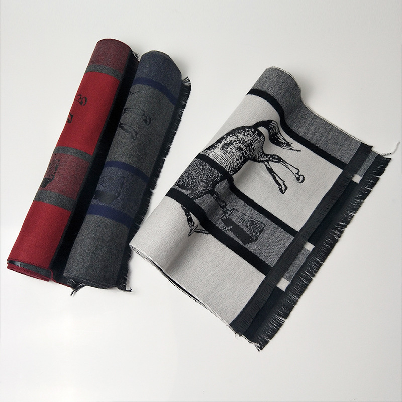 Scarves Winter Cashmere Scarf For Men Luxury Animal Print Pashmina Scarfs 180 30cm Fashion Business Neck Long Stole Red 221119
Scarves Winter Cashmere Scarf For Men Luxury Animal Print Pashmina Scarfs 180 30cm Fashion Business Neck Long Stole Red 221119