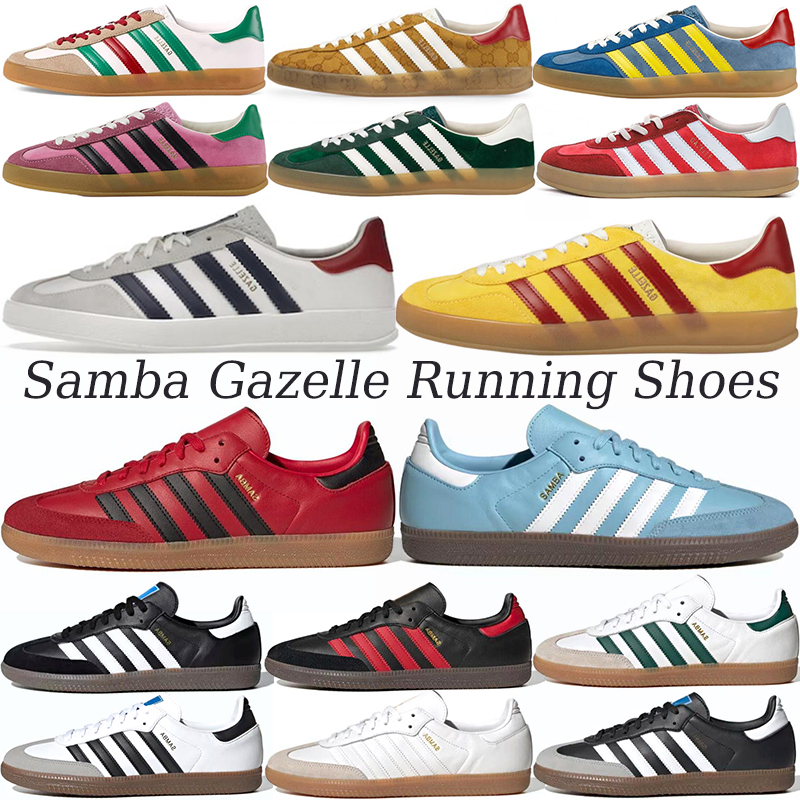 Designer Men Women Casual Shoes Luxury Samba Gazelle Sneakers Shoes Gazelle White Green Red Black Vegan White Gum Size 36-45
Designer Men Women Casual Shoes Luxury Samba Gazelle Sneakers Shoes Gazelle White Green Red Black Vegan White Gum Size 36-45