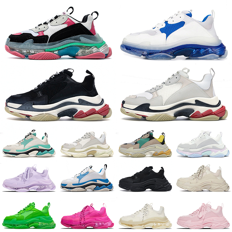 Designer Triple S Casual Shoes Mens Women Plate-form Oversized Authentic Clear Sole Triples Shoe Luxury Trainers 17FW Paris Famous Brand Crystal Bottoms Sneakers, 19 pink 36-40
Designer Triple S Casual Shoes Mens Women Plate-form Oversized Authentic Clear Sole Triples Shoe Luxury Trainers 17FW Paris Famous Brand Crystal Bottoms Sneakers, 19 pink 36-40