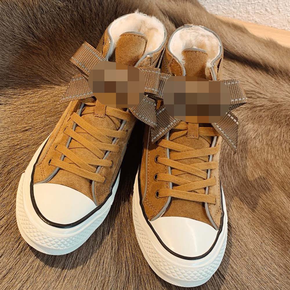 Canvas Shoes Designer Luxury Brand 2022 Autumn Winter New Women's Fur One Reflective Warm Bowknot Design Muffin Casual Flat Shoes, Grey
Canvas Shoes Designer Luxury Brand 2022 Autumn Winter New Women's Fur One Reflective Warm Bowknot Design Muffin Casual Flat Shoes, Grey