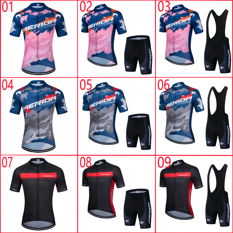 Pro Team MERIDA Cycling jersey Set Mens Summer Short Sleeve MTB Bike Clothing Ropa Ciclismo Breathable quick-dry Bicycling Sports Uniform Y22111901, 01 only jersey
Pro Team MERIDA Cycling jersey Set Mens Summer Short Sleeve MTB Bike Clothing Ropa Ciclismo Breathable quick-dry Bicycling Sports Uniform Y22111901, 01 only jersey