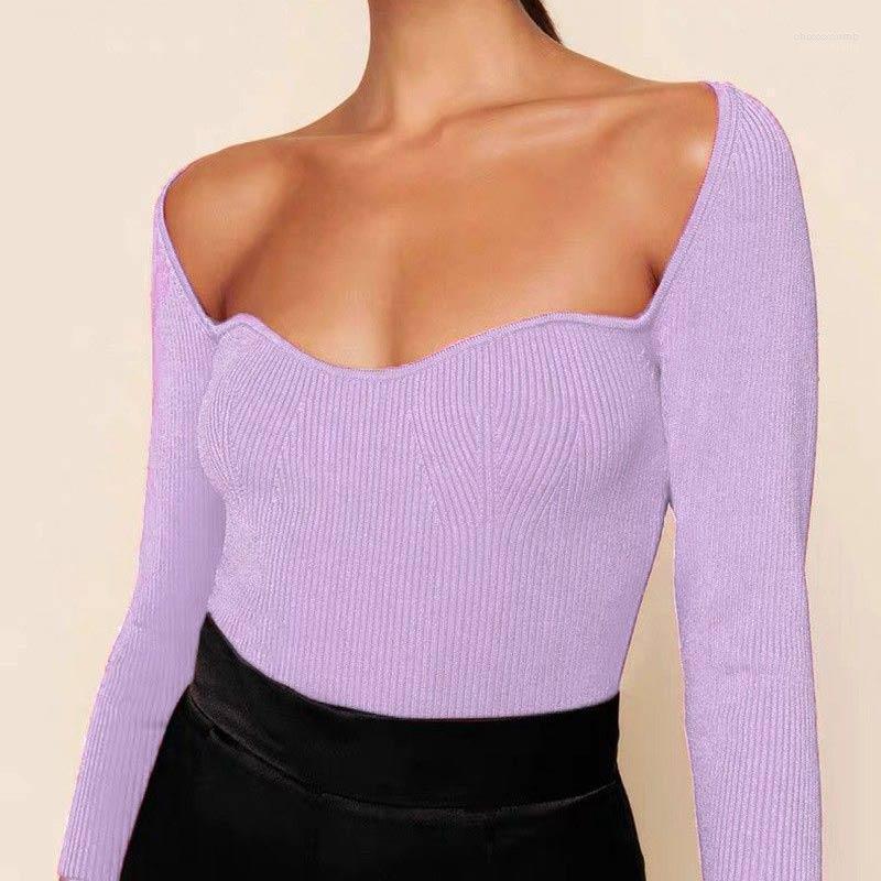 Women' Sweaters Women' Sexy Square Neck Ribbed Knitted Sweater Women Casual Long Sleeve High Stretch Pullovers Streetwear White Soft, Black
Women' Sweaters Women' Sexy Square Neck Ribbed Knitted Sweater Women Casual Long Sleeve High Stretch Pullovers Streetwear White Soft, Black