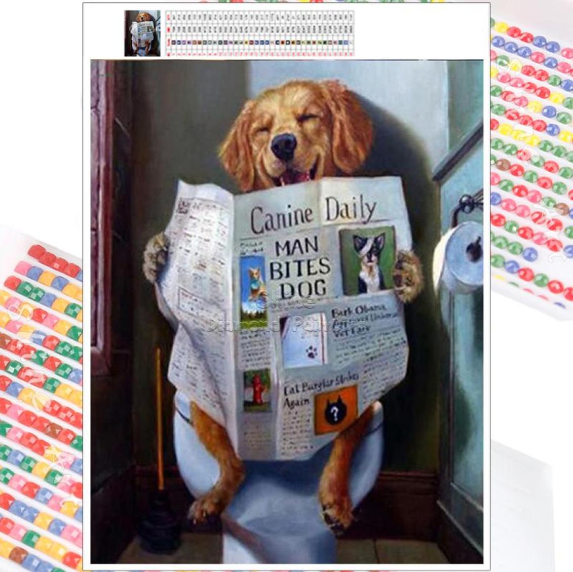 Diamond Painting Embroidery Mosaic Cartoon Spaper Dog Animal 5D DIY Full Square Round Cross Stitch Mural Home Decoration
Diamond Painting Embroidery Mosaic Cartoon Spaper Dog Animal 5D DIY Full Square Round Cross Stitch Mural Home Decoration