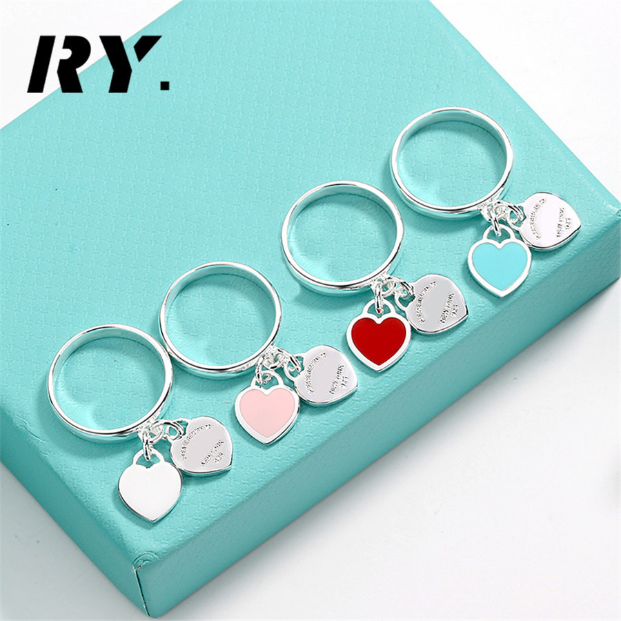 Classic Fine T-ring heart ring enamel band ring hight quality 925 silver sterlling jewelry desinger for girl valentine's day party gift original luxury brand
Classic Fine T-ring heart ring enamel band ring hight quality 925 silver sterlling jewelry desinger for girl valentine's day party gift original luxury brand