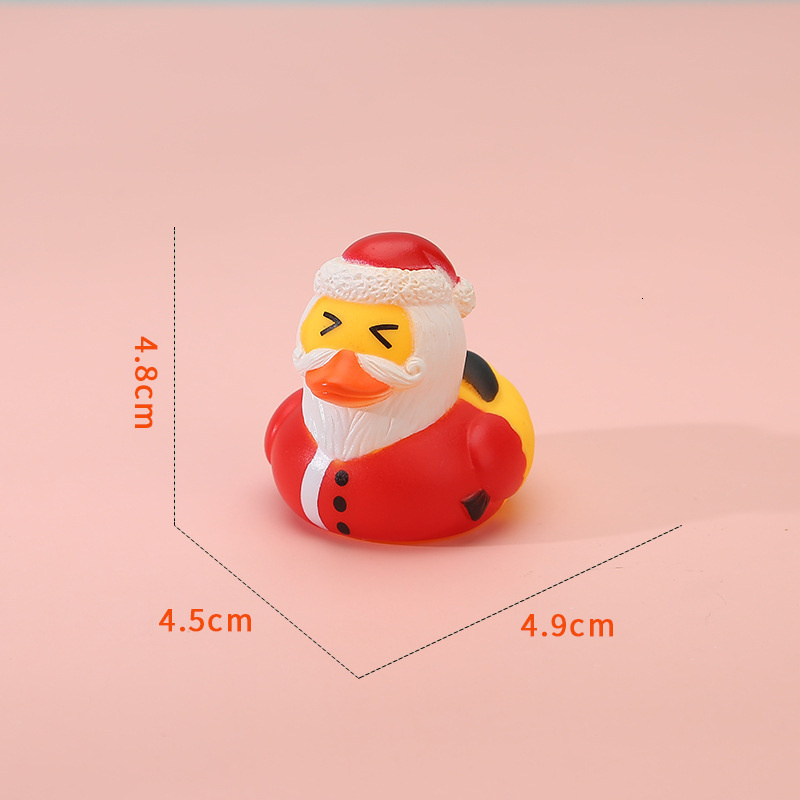 Bath Toys Christmas Gift Rubber Duck Baby Indoor room Tub Outdoor Beach Pool Water Park Waterfloating Kids 221118