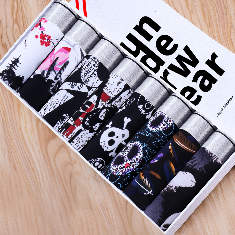 Underpants 5 7 8pcs lot Men s Ice Silk Boxer Shorts Summer Breathable Seamless Ultra Thin Trend Printing Pattern Underwear Men 221119, 5pcs 5-20 black
Underpants 5 7 8pcs lot Men s Ice Silk Boxer Shorts Summer Breathable Seamless Ultra Thin Trend Printing Pattern Underwear Men 221119, 5pcs 5-20 black