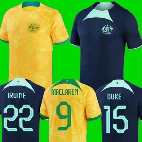 22 23 Australia Soccer Jerseys national BOYLE team LECKIE HRUSTIC MACLAREN MABIL DUKE Shirt McGREE IRVINE TAGGART Football Uniforms jersey, Color 1
22 23 Australia Soccer Jerseys national BOYLE team LECKIE HRUSTIC MACLAREN MABIL DUKE Shirt McGREE IRVINE TAGGART Football Uniforms jersey, Color 1