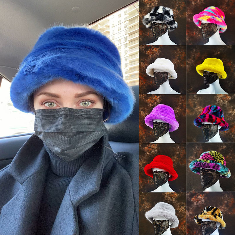 Wide Brim Hats Bucket Autumn Winter Women Faux Fur Bob Hat Rabbit Solid Thickened Soft Warm Man Fishing Cap Outdoor Vacation Girl 221119, A19
Wide Brim Hats Bucket Autumn Winter Women Faux Fur Bob Hat Rabbit Solid Thickened Soft Warm Man Fishing Cap Outdoor Vacation Girl 221119, A19