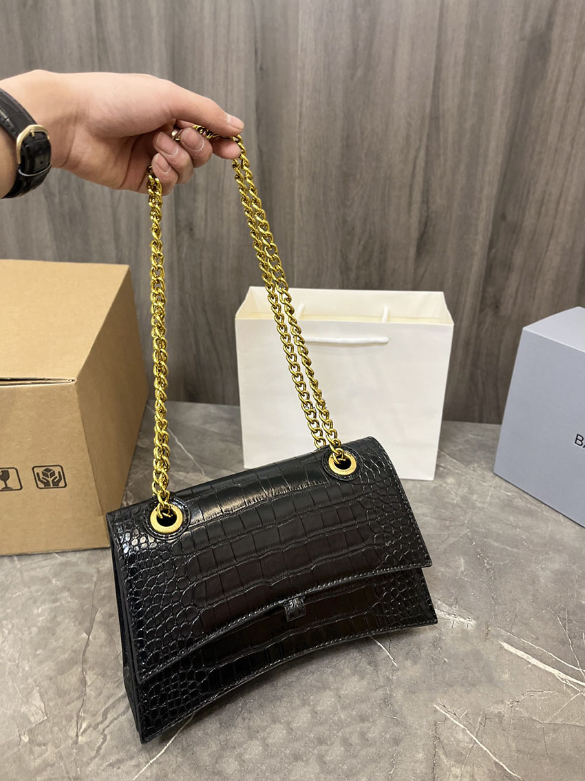 Designer Bags Women's hourglass bag Crocodile Pattern tote bags Half Moon crossbody Luxury Handle Leather Classic Shoulder Bag Letter B Pendant, Solid color blue
Designer Bags Women's hourglass bag Crocodile Pattern tote bags Half Moon crossbody Luxury Handle Leather Classic Shoulder Bag Letter B Pendant, Solid color blue