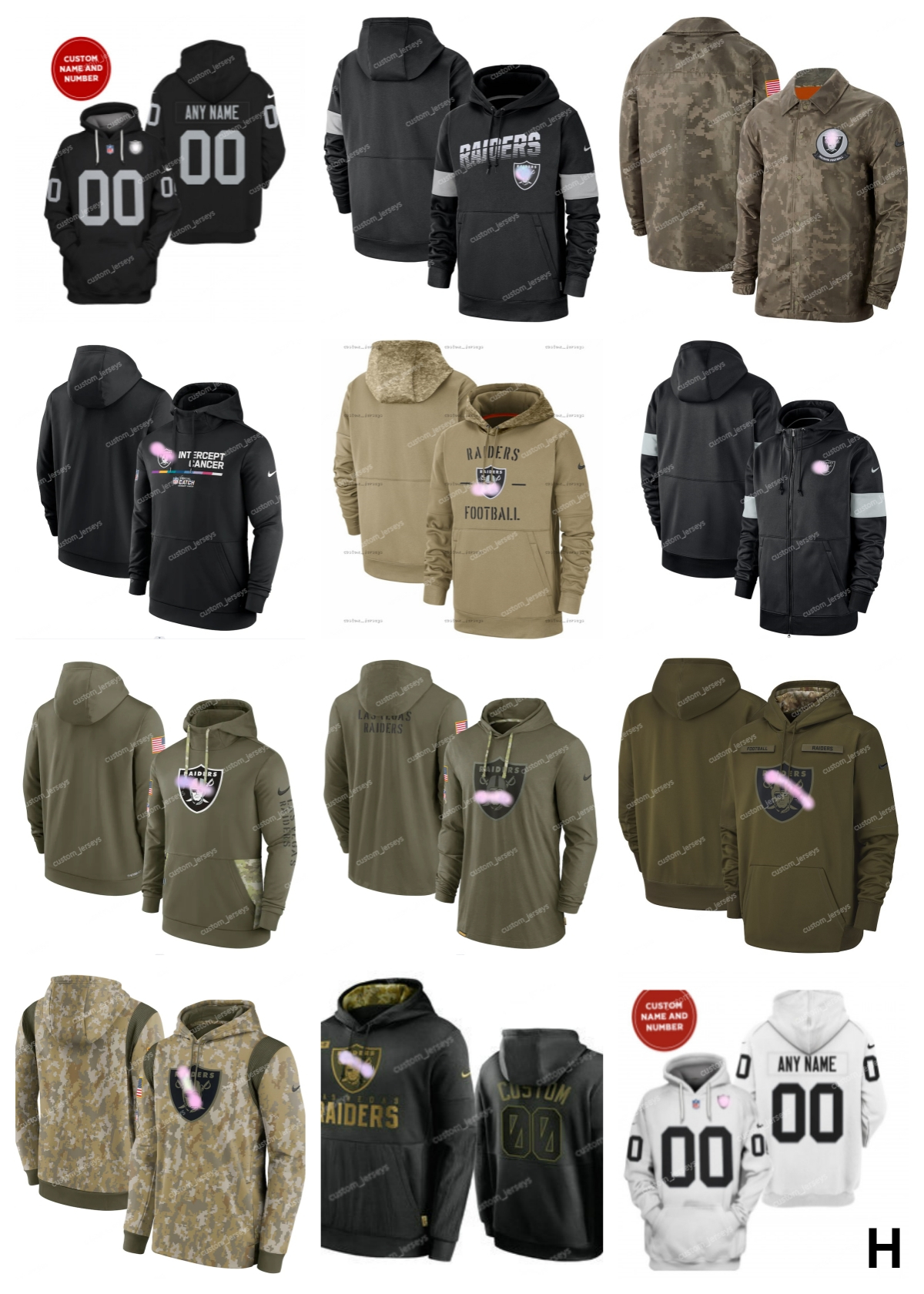 Men Women Youth Las Vegas''Raiders''Hoodie Olive 2022 Salute to Service Therma Performance Pullover Custom Black Armygreen''NFL''Hoodie, 14
Men Women Youth Las Vegas''Raiders''Hoodie Olive 2022 Salute to Service Therma Performance Pullover Custom Black Armygreen''NFL''Hoodie, 14