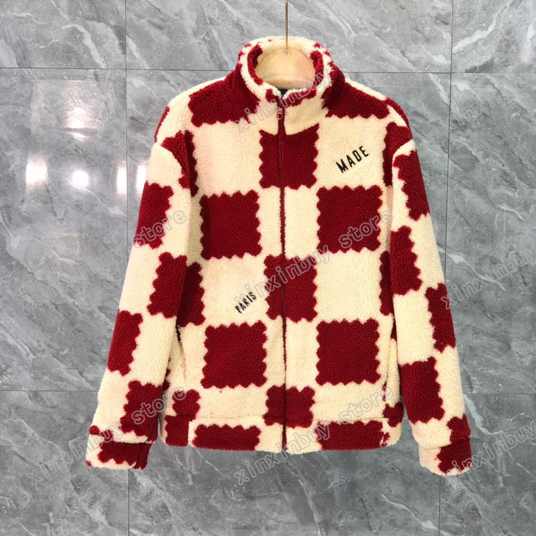 21ss Autumn Sportwear man women designers Jackets lattice Faux leather Jacquard embroidery clothes Artificial cashmere Coats Outerwear, L02
21ss Autumn Sportwear man women designers Jackets lattice Faux leather Jacquard embroidery clothes Artificial cashmere Coats Outerwear, L02